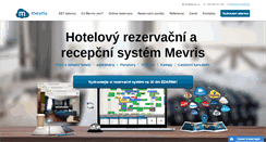 Desktop Screenshot of mevris.cz