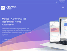 Tablet Screenshot of mevris.com
